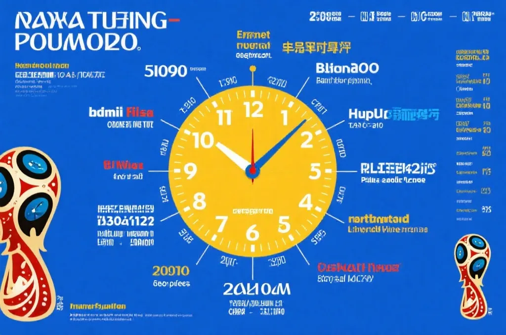 2026世界杯不同时间段直播示意图,清晨到中午观赛提醒